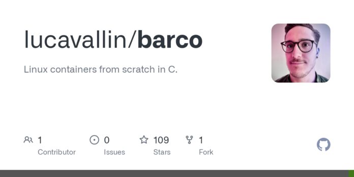 Barco: Linux Containers from Scratch in C