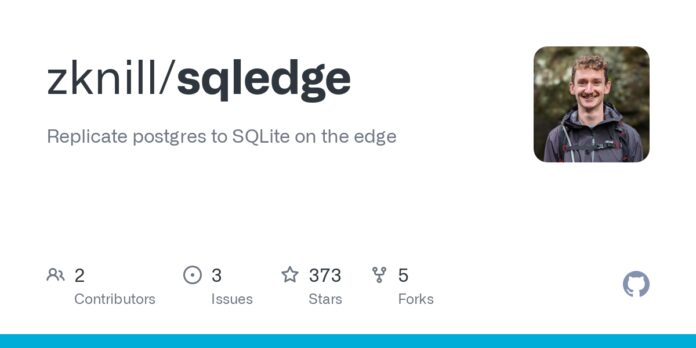 SQLedge: Replicate Postgres to SQLite on the Edge