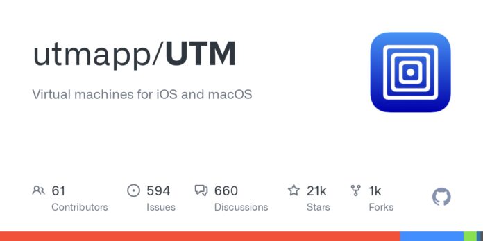 UTM – Virtual Machines for iOS and macOS