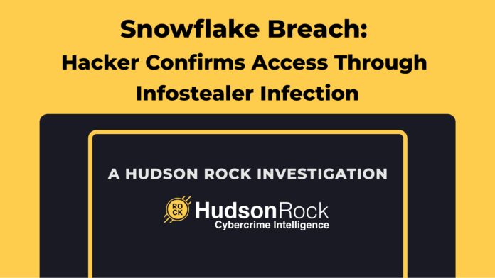 Snowflake breach: Hacker confirms access through infostealer infection